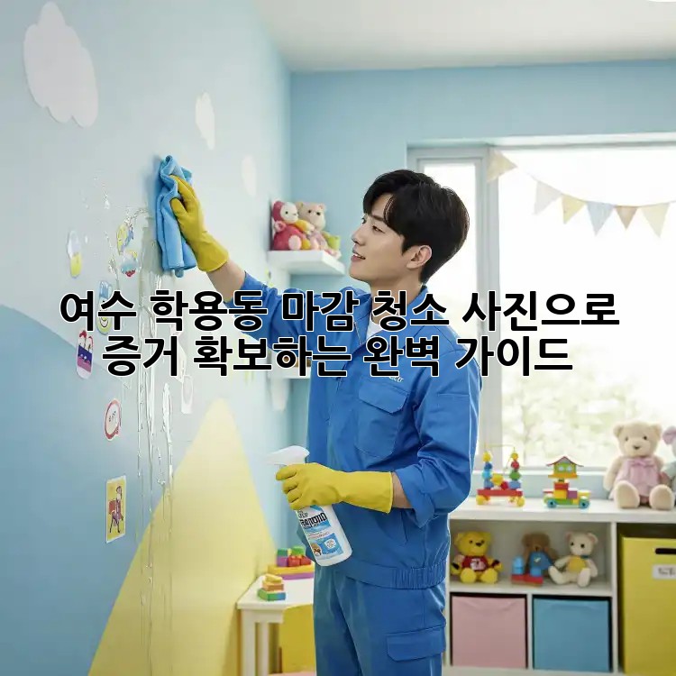 여수 학용동 마감 청소, 사진으로 증거 확보하는 완벽 가이드