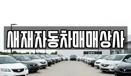 경상북도 문경시 중고차매매 전문 새재자동차매매상사