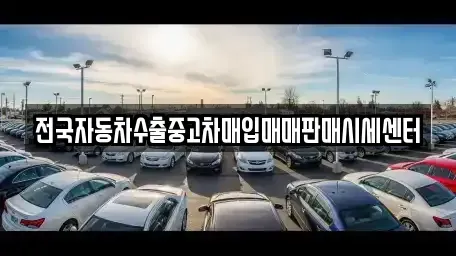 충청북도 단양군 단성면 중고차매입 전문 전국자동차수출중고차매입매매판매시세센터